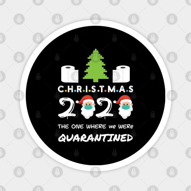 christmas 2020 the one where we were quarantined Magnet by Abderrahmaneelh